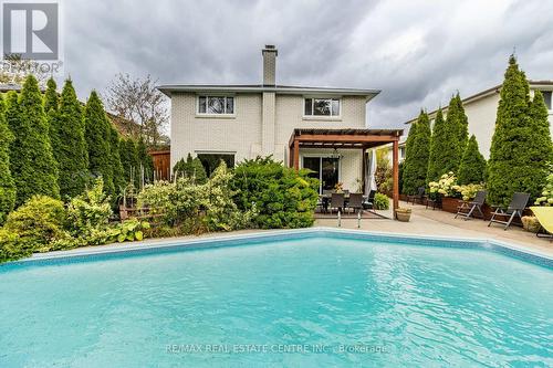 1230 Bloor Street, Mississauga, ON - Outdoor With In Ground Pool With Backyard