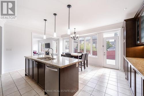 145 Losino Street, Caledon, ON - Indoor Photo Showing Kitchen With Double Sink With Upgraded Kitchen