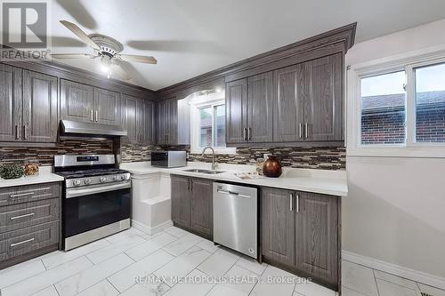 10 Gardentree Street, Toronto E10, ON - Indoor Photo Showing Kitchen With Double Sink