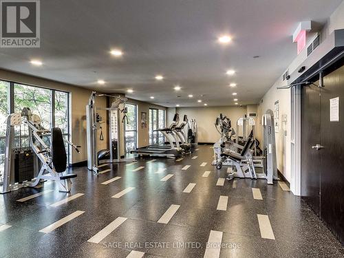 1903 - 25 Cole Street, Toronto C08, ON - Indoor Photo Showing Gym Room