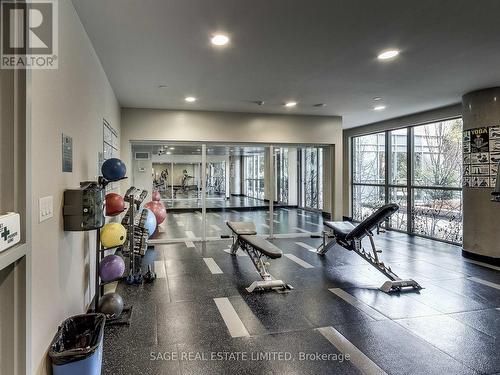 1903 - 25 Cole Street, Toronto C08, ON - Indoor Photo Showing Gym Room