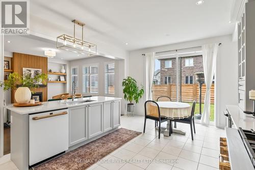 44 Soltys Drive, Whitby, ON - Indoor Photo Showing Kitchen With Double Sink