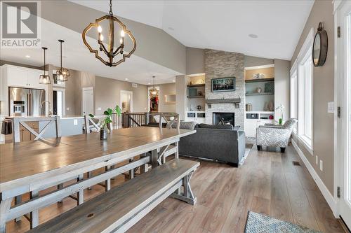 2565 Crown Crest Drive, West Kelowna, BC - Indoor Photo Showing Other Room With Fireplace