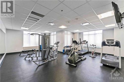 90 Landry Street Unit#909, Ottawa, ON - Indoor Photo Showing Gym Room