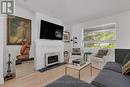137 Alberta Avenue, Toronto, ON  - Indoor Photo Showing Living Room With Fireplace 