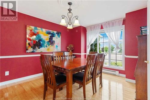 23 Oakhill Crt, Moncton, NB - Indoor Photo Showing Dining Room