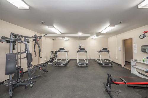 301 Frances Avenue S|Unit #1104, Hamilton, ON - Indoor Photo Showing Gym Room