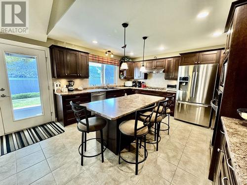 4143 Bluebird Road, Canim Lake, BC - Indoor Photo Showing Kitchen With Upgraded Kitchen