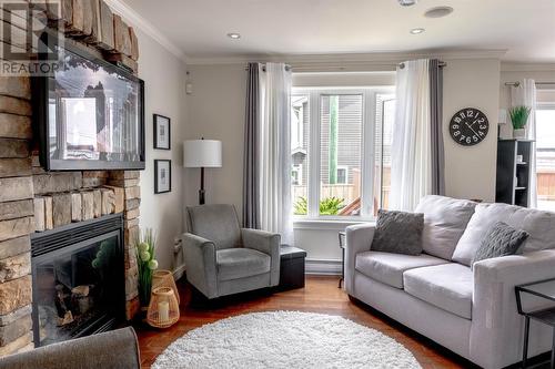 26 Petite Forte Drive, St. John'S, NL - Indoor Photo Showing Living Room With Fireplace