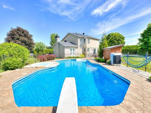 Piscine - 1301 Rue Jacques-De Chambly, Carignan, QC - Outdoor With In Ground Pool With Backyard With Exterior