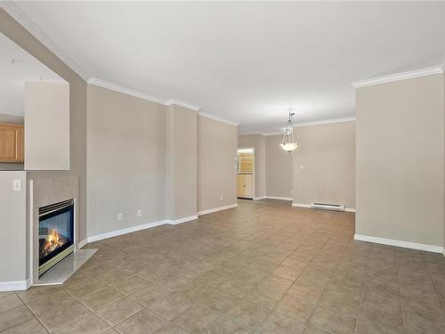 116-165 Kimta Rd, Victoria, BC - Indoor With Fireplace