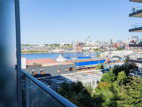509-379 Tyee Rd, Victoria, BC - Outdoor With Body Of Water With Balcony With View