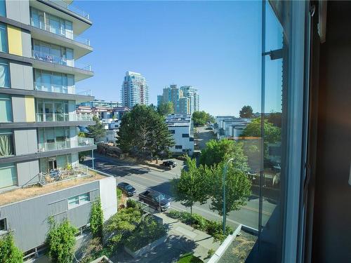 509-379 Tyee Rd, Victoria, BC - Outdoor With Balcony With View