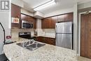 206 - 65 Via Rosedale Way, Brampton (Sandringham-Wellington), ON  - Indoor Photo Showing Kitchen With Double Sink With Upgraded Kitchen 