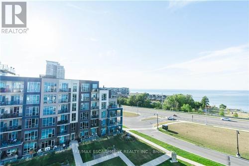 609 - 16 Concord Place, Grimsby, ON - Outdoor With Body Of Water With Balcony With View