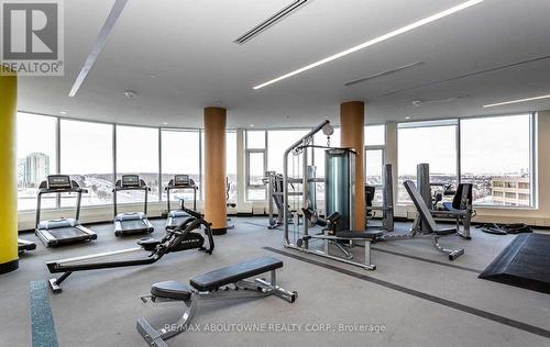 1312 - 2520 Eglinton Avenue W, Mississauga, ON - Indoor Photo Showing Gym Room