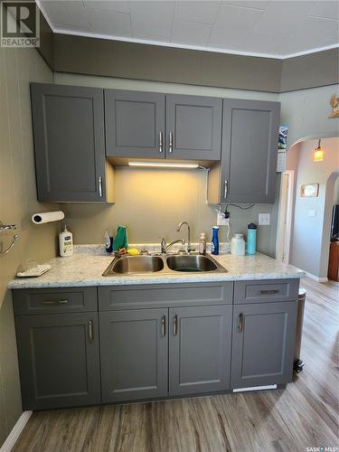 Kenny Acreage, Wolseley Rm No. 155, SK - Indoor Photo Showing Kitchen With Double Sink