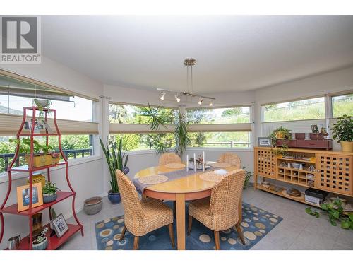 5648 Learmouth Road, Coldstream, BC - Indoor Photo Showing Dining Room