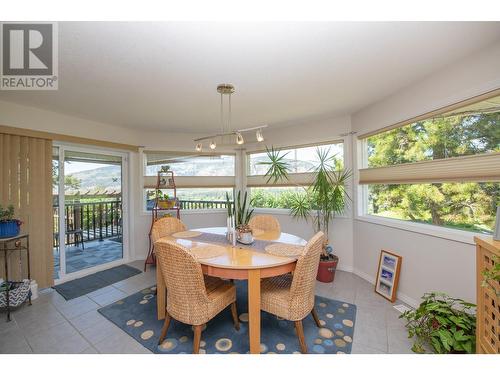 5648 Learmouth Road, Coldstream, BC - Indoor Photo Showing Dining Room