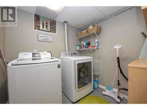 5648 Learmouth Road, Coldstream, BC - Indoor Photo Showing Laundry Room