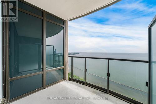 4107 - 1926 Lake Shore Boulevard, Toronto, ON - Outdoor With Body Of Water With Balcony With Exterior