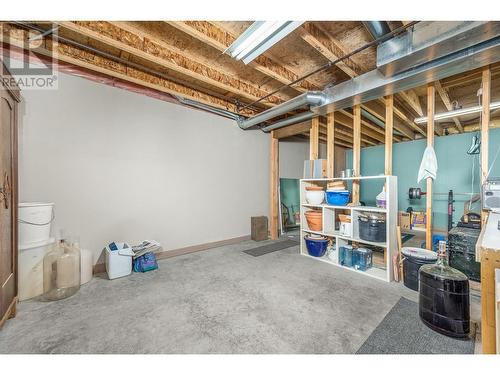 7801 Wilson-Jackson Road, Vernon, BC - Indoor Photo Showing Basement