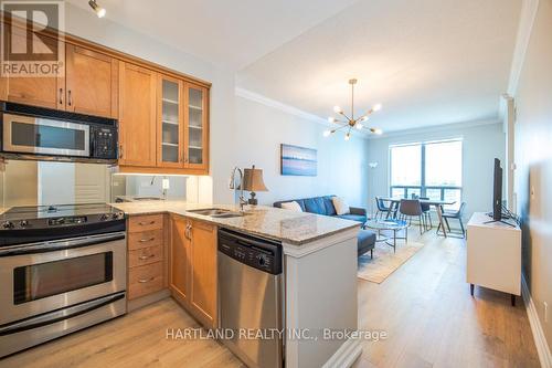 809 - 2083 Lake Shore Boulevard W, Toronto W06, ON - Indoor Photo Showing Kitchen With Double Sink
