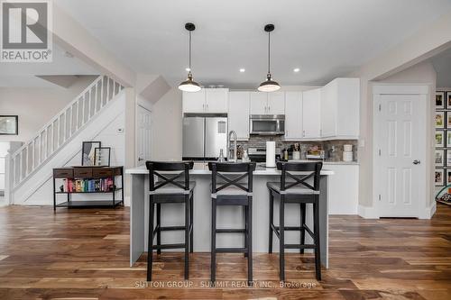 102 Poplar Avenue, Halton Hills (Acton), ON - Indoor Photo Showing Kitchen With Upgraded Kitchen