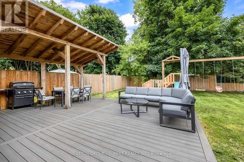 102 Poplar Avenue, Halton Hills (Acton), ON - Outdoor With Deck Patio Veranda