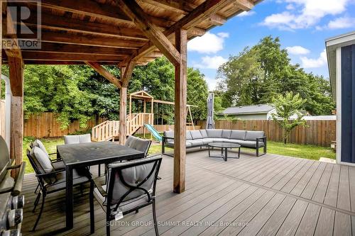 102 Poplar Avenue, Halton Hills (Acton), ON - Outdoor With Deck Patio Veranda With Exterior