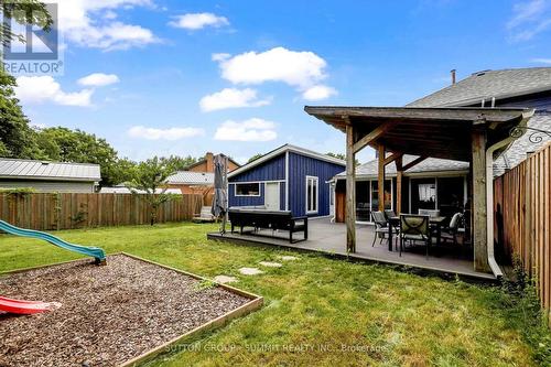 102 Poplar Avenue, Halton Hills (Acton), ON - Outdoor With Deck Patio Veranda With Backyard