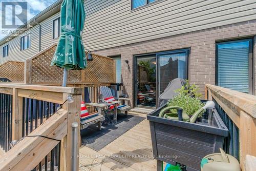 96 - 135 Hardcastle Drive, Cambridge, ON - Outdoor With Deck Patio Veranda With Exterior