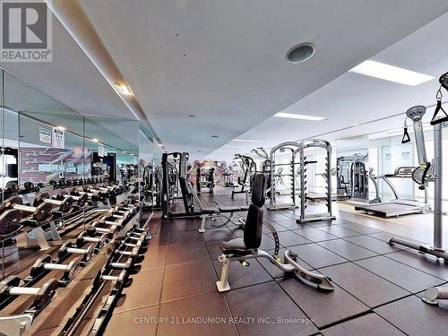 2112 - 8 The Esplanade, Toronto, ON - Indoor Photo Showing Gym Room