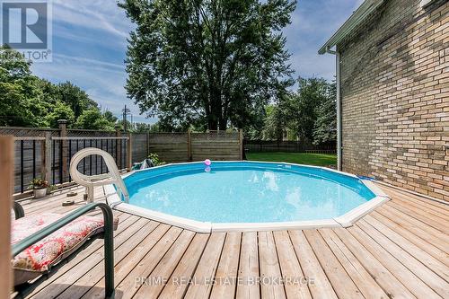 164 Charles Street, Dutton/Dunwich (Dutton), ON - Outdoor With Above Ground Pool