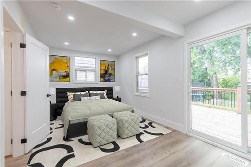 163 Glennie Avenue, Hamilton, ON - Indoor Photo Showing Bedroom