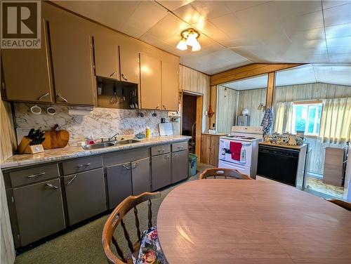 70 Michigan Avenue, Blind River, ON - Indoor Photo Showing Kitchen With Double Sink