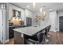 4215 Gellatly Road S Unit# 1310, West Kelowna, BC  - Indoor Photo Showing Kitchen With Stainless Steel Kitchen With Double Sink With Upgraded Kitchen 