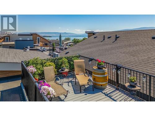 4215 Gellatly Road S Unit# 1310, West Kelowna, BC - Outdoor With Body Of Water With Deck Patio Veranda