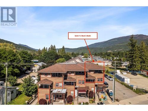 1209 Riverside Avenue Unit# F, Sicamous, BC - Outdoor With View