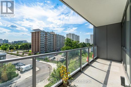 402 - 36 Forest Manor Road, Toronto (Henry Farm), ON - Outdoor With Balcony With View With Exterior