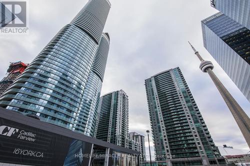 3309 - 14 York Street, Toronto, ON - Outdoor With Facade