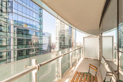 3309 - 14 York Street, Toronto C01, ON - Outdoor With Balcony With Exterior