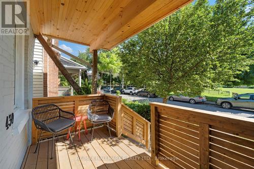 430 Perth Avenue, Toronto, ON - Outdoor With Deck Patio Veranda With Exterior