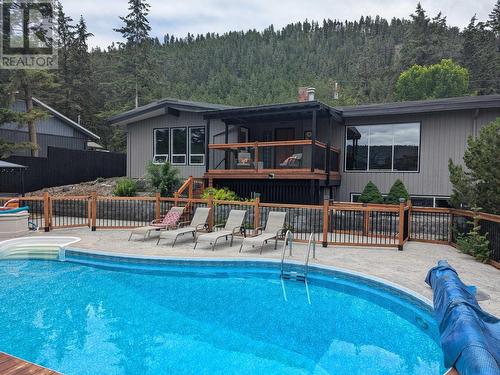 305 Lexington Road, Williams Lake, BC - Outdoor With In Ground Pool With Deck Patio Veranda