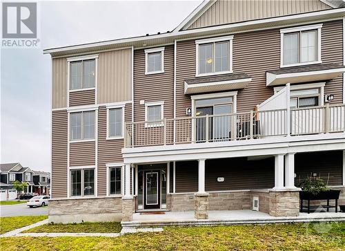 78 Caspian Row, Ottawa, ON - Outdoor With Balcony With Facade