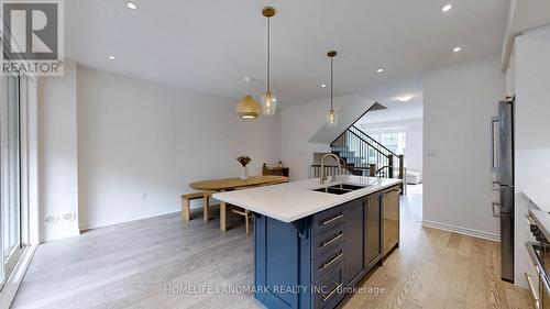 26 Hollyhock Court, Toronto, ON - Indoor Photo Showing Kitchen With Double Sink