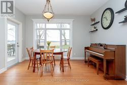 Dining Area and exit to the back patio - 