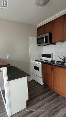 46 Twenty Second Street W, Toronto, ON - Indoor Photo Showing Kitchen With Double Sink