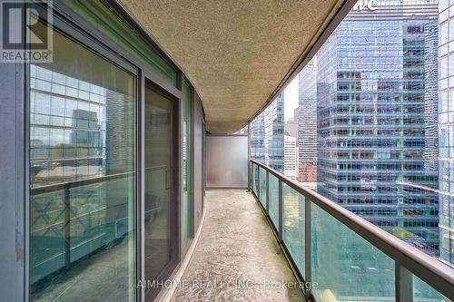 2708 - 30 Grand Trunk Crescent, Toronto, ON - Outdoor With Balcony With Exterior