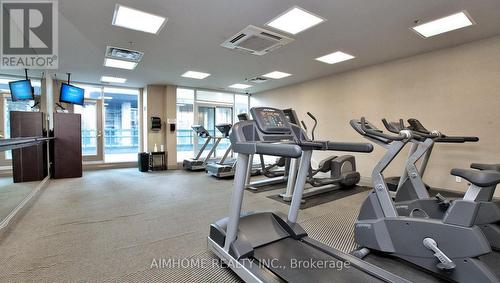 2708 - 30 Grand Trunk Crescent, Toronto, ON - Indoor Photo Showing Gym Room
